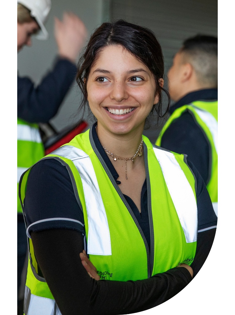 Western Sydney University student in industry placement